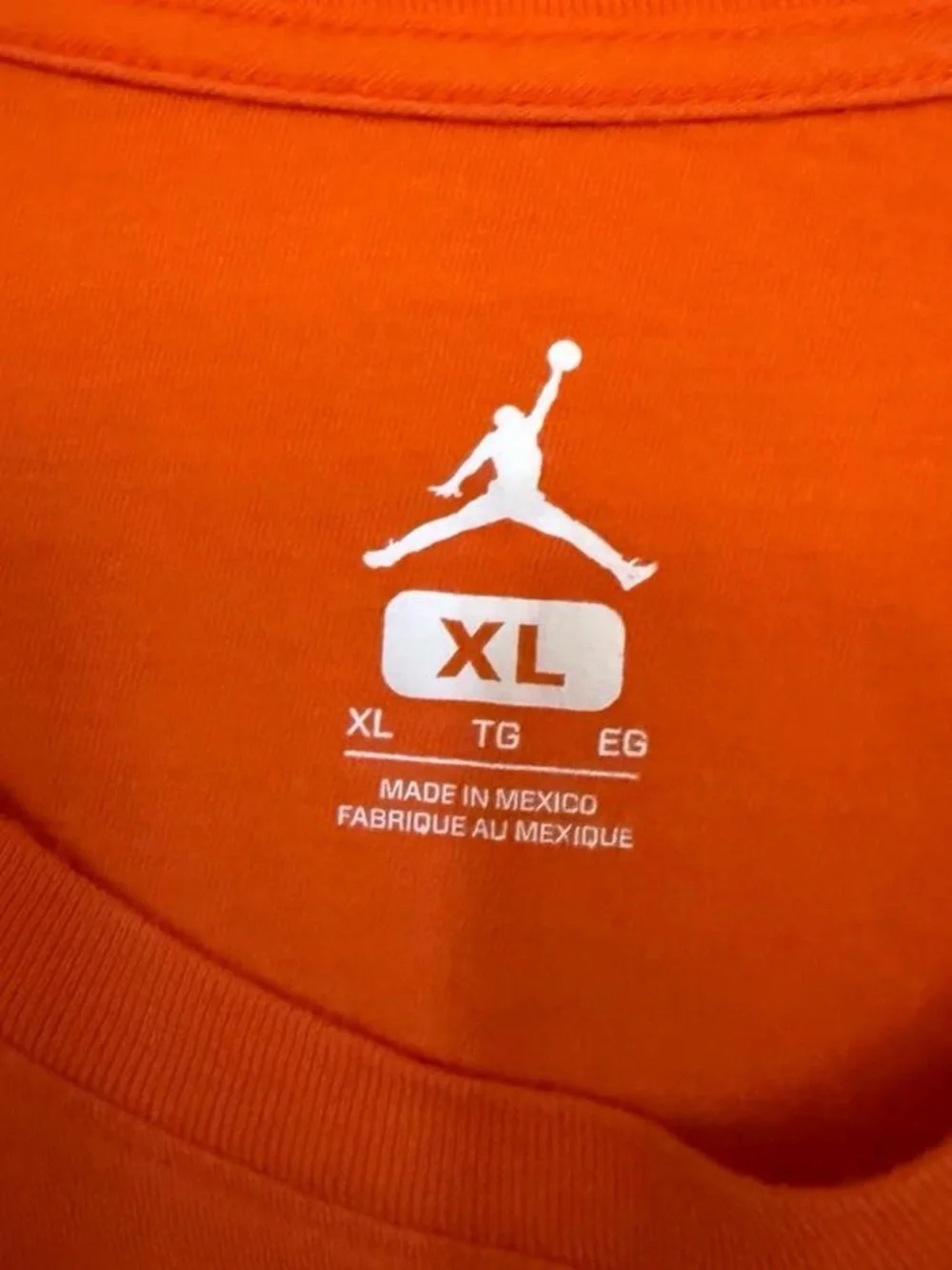 Jordan bright orange